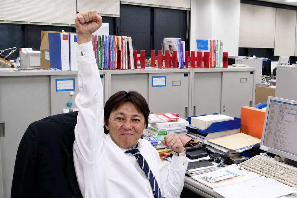創業当時のオフィスの創業者・井上高志