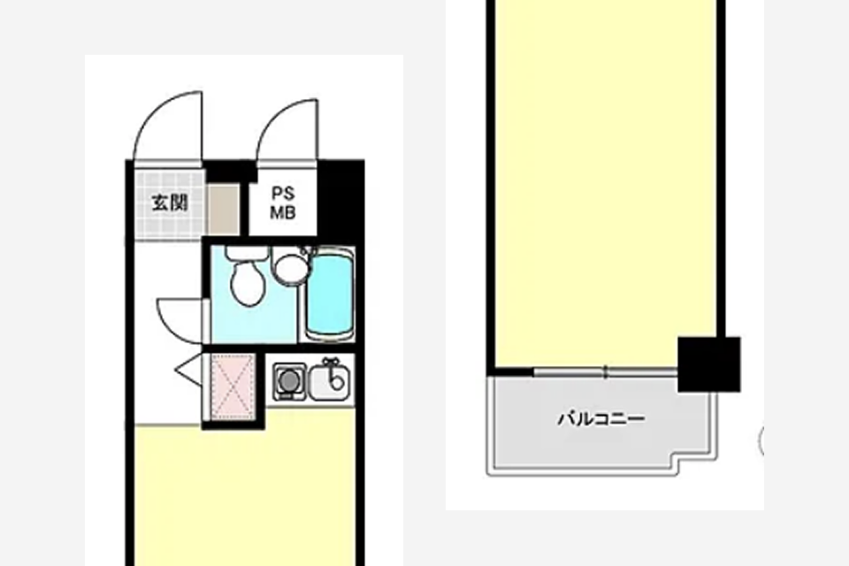 ネクストホーム・最初のオフィスの間取り図
